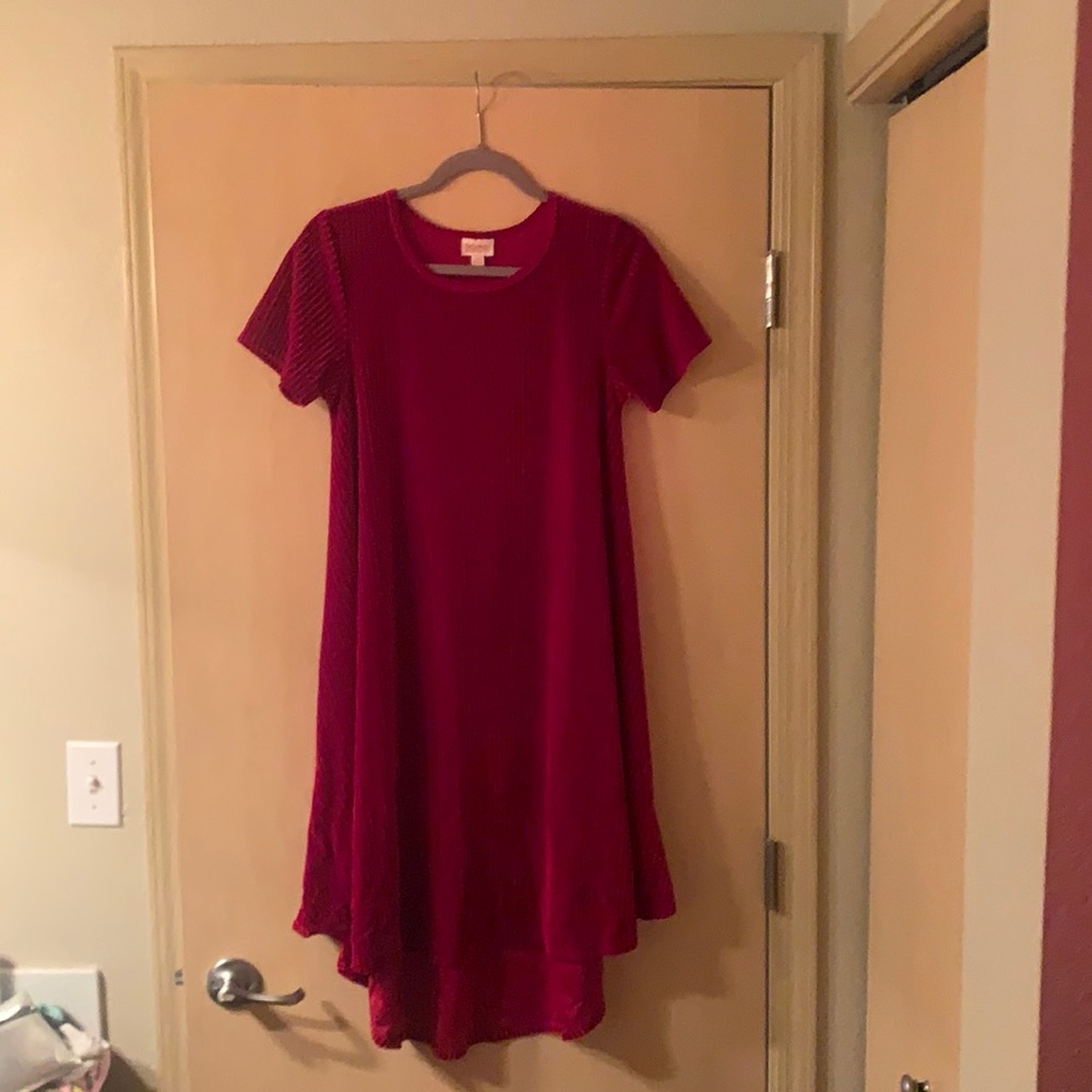 Red dress